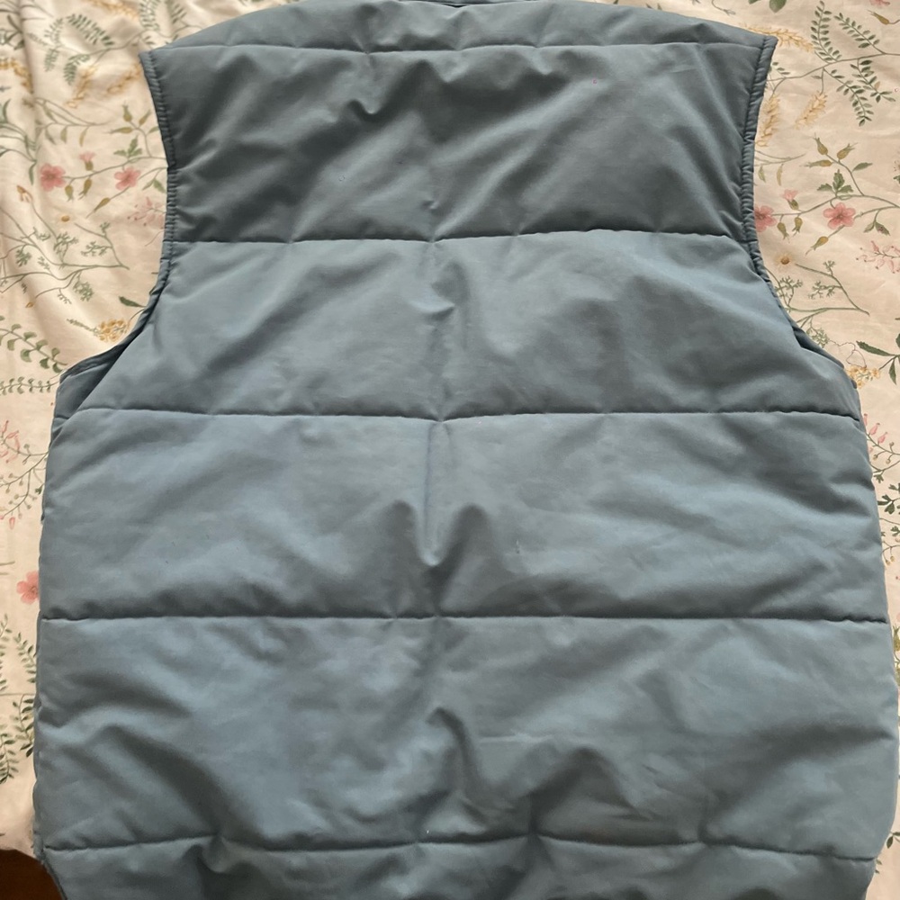 Blue Puffer Vest